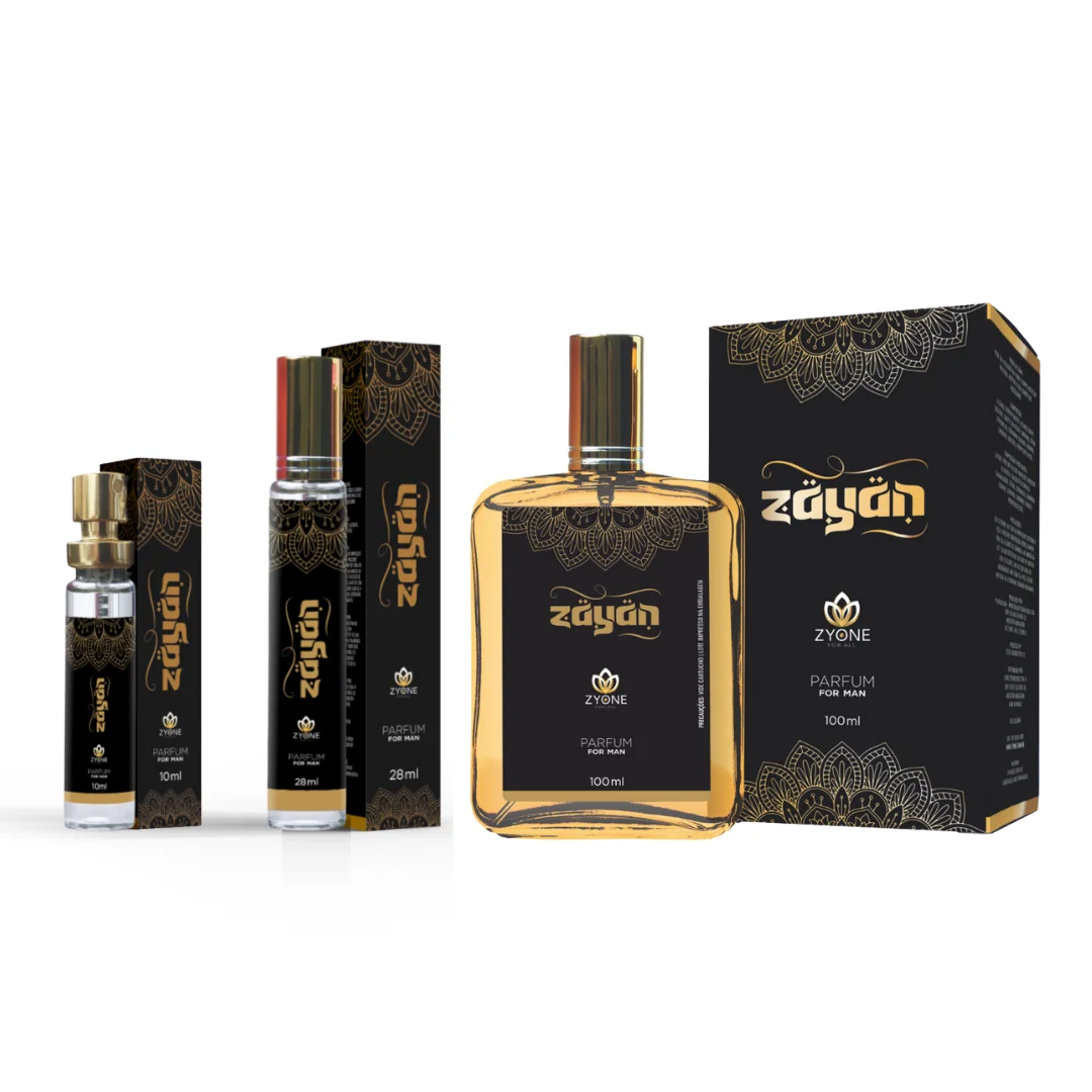 Linha de Perfumes Árabes Masculinos ZYONE